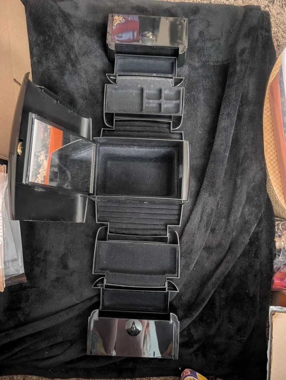 VTG The Jewel Kit Accordion Expandable Jewelry Box